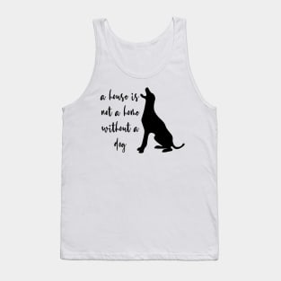 Dog Home Bite Cat Lover Dogs Fur Purr Rescued Tank Top
